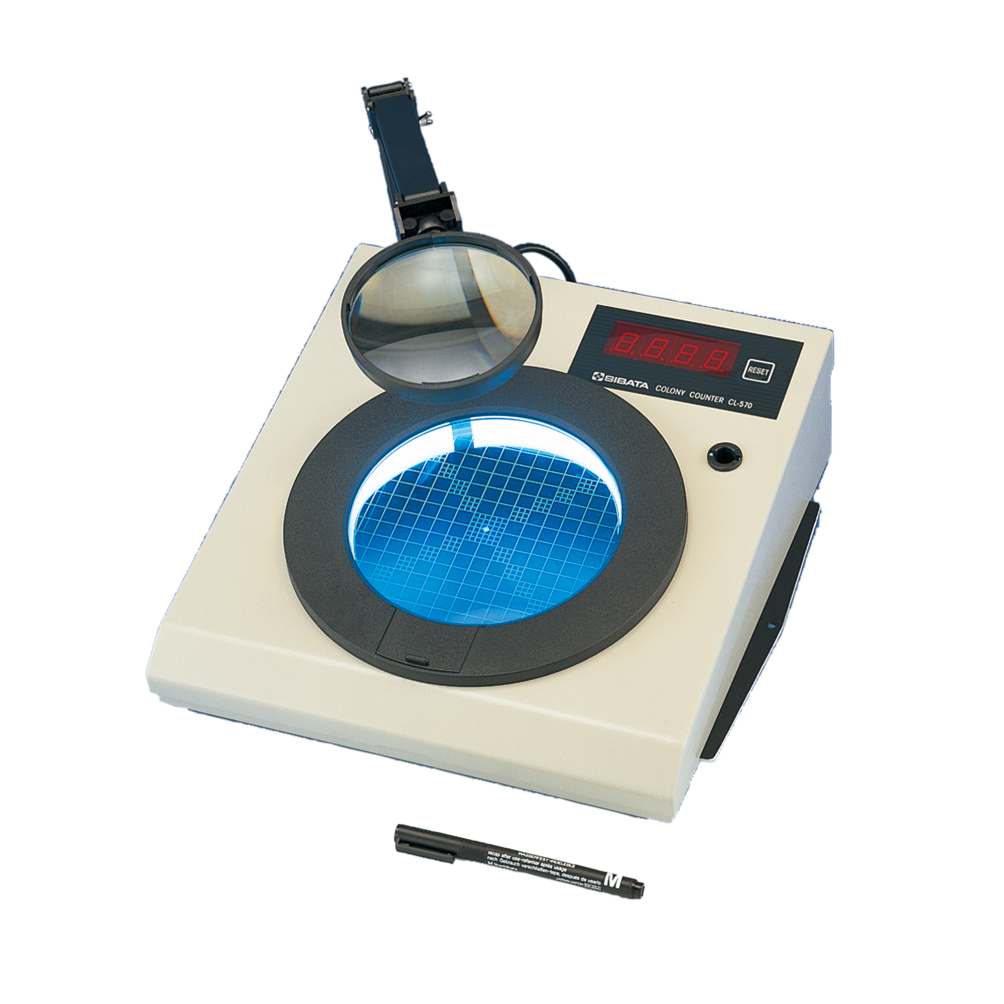 日本柴田科学菌落计数器 cl-570 型