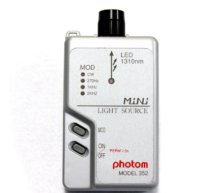 日本photom光纤检测仪用mini352光源光功率计