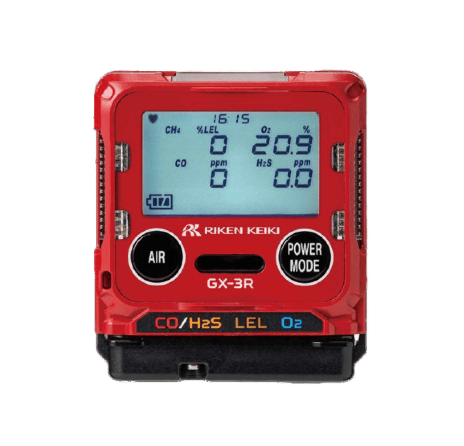 进口日本gx-3r 气体检测仪同时连续检测缺氧、可燃气体和有毒气体