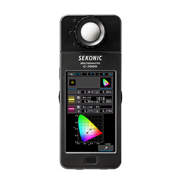 sekonic世光日本进口光谱仪c-7000分光比色照度计光谱仪